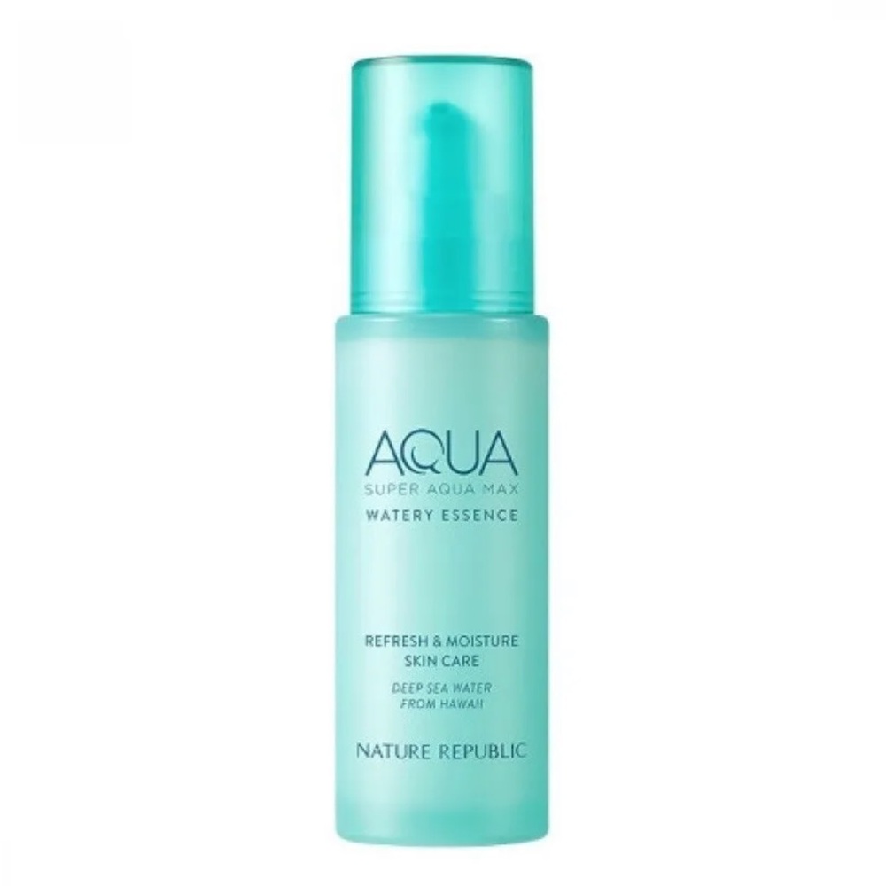 Nature Republic Super Aqua Max Watery Essence Korean Skincare K-Beauty.